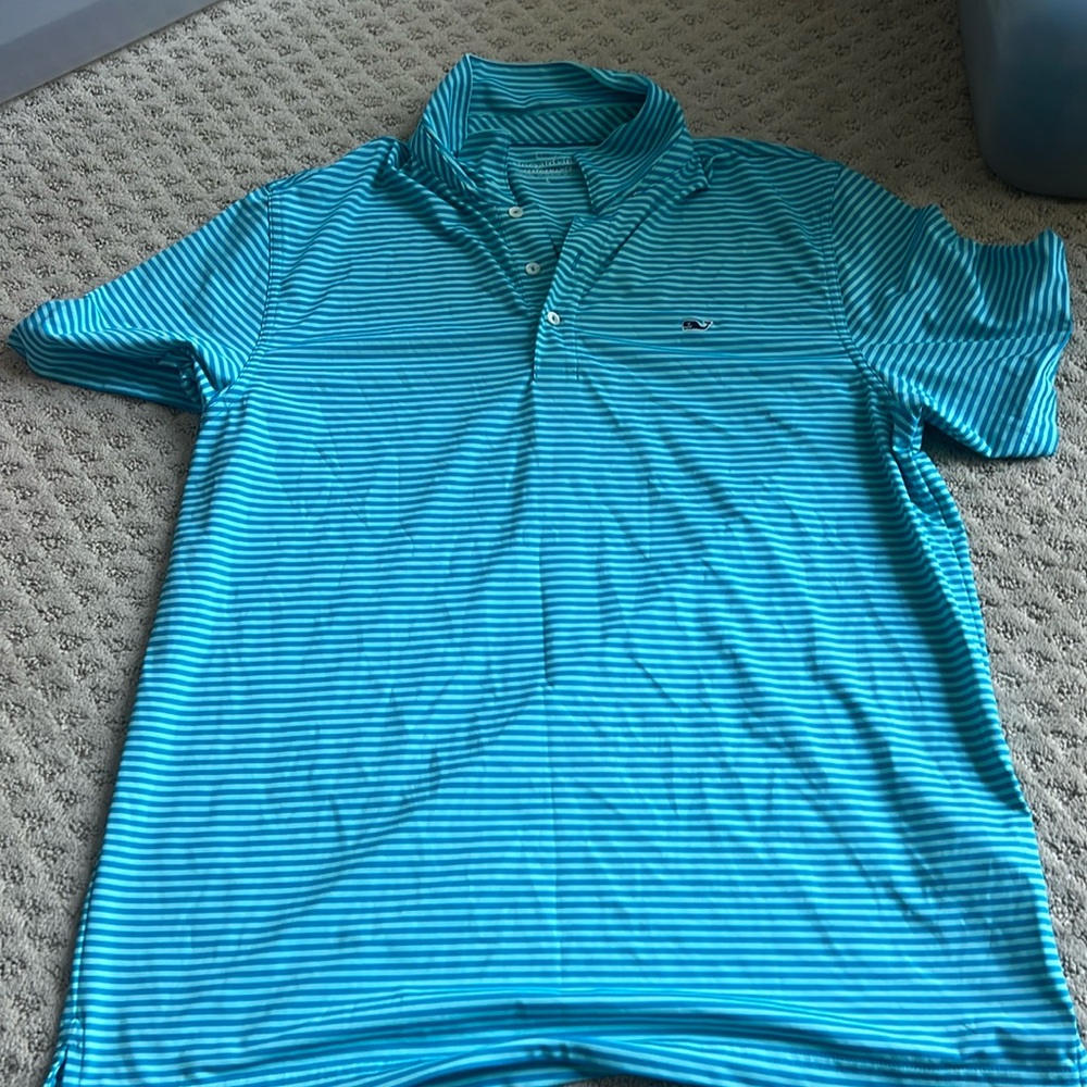 Vineyard Vines Mens Size L Performance Polo